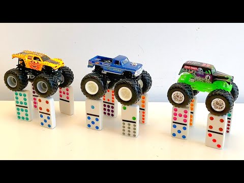 MONSTER JAM | BIGFOOT | SPIDER-MAN | GRAVE DIGGER | SPIN MASTER | MAX-D | HOT WHEELS MONSTER TRUCKS