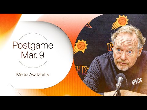 Phoenix Suns Postgame Media Availability: Head Coach Mike Budenholzer | 3-9-25