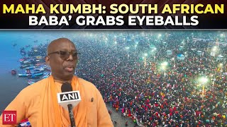 Maha Kumbh: Christian man turns ‘Sadhu’, follows Sanatana Dharma, South African Baba’ grabs eyeballs