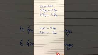 Time and Work Short Trick | Part-11 | Maths Shortcut |