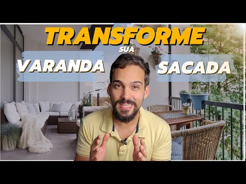 ideias para decorar sua VARANDA / SACADA