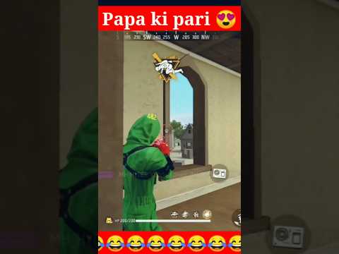 Wait for Papa ki Pari 😍 || Funiest moments 😂 || Don't miss end 😗 #funny #freefire #shorts