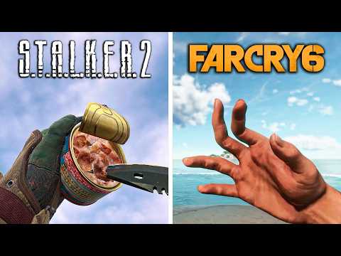 Stalker 2 vs Far Cry 6 - Healing Animations Comparison