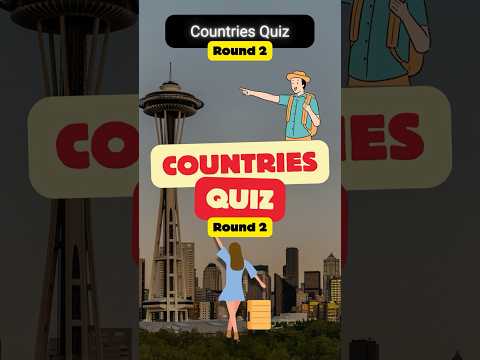 Ultimate Countries Trivia Challenge - Round 2🌍 | Can you get all 5! #country #quiz #trivia