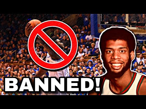 The Slam Dunk Was BANNED for 10 YEARS By The NCAA … Here’s Why