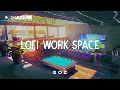 Calming Office 📎 Lofi  Deep Focus Work/Study Concentration [chill lo-fi hip hop beats]