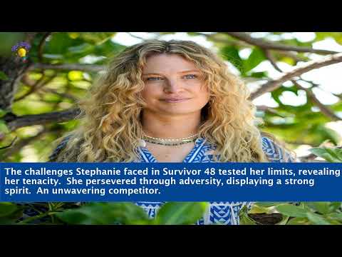 🔥 Survivor 48 – Stephanie’s Journey & Gameplay Breakdown! 🏝️