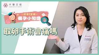 【好孕一分鍾】 取卵手術會痛嗎? | 廖娸鈞院長 | 禾馨宜蘊生殖中心