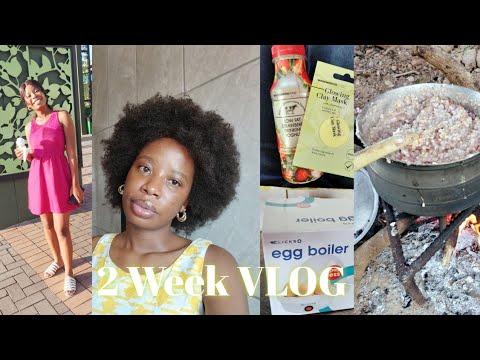 2 Week VLOG| Putting up Portraits, Testing Egg Boiler, Solo breakfast date, cooking tshidzimba &more