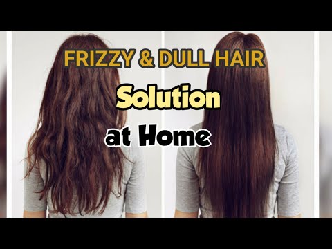 Treatment for Frizzy & Dull Hair at Home | Repair Dry, Damaged & Rough Hair |DIY for Super Soft Hair