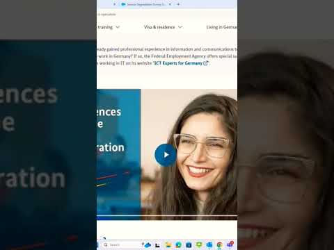 How to work in Germany