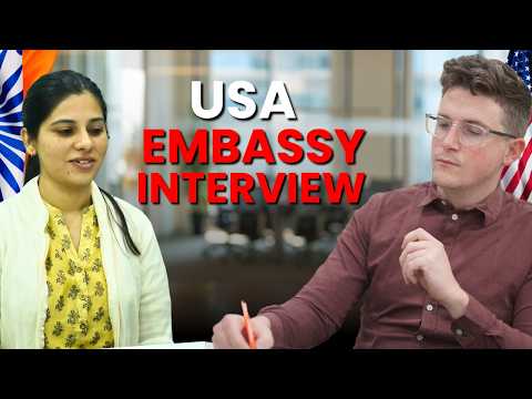 USA STUDENTS VISA EMBASSY INTERVIEW QUESTIONS | USA VISA PROCESS 2025