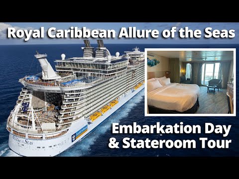 Royal Caribbean Allure of the Seas: Embarkation Day Adventure Begins!