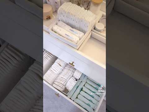 Nest with me | Part 3 | Organise drawers #nestwithme #pregnant #twins