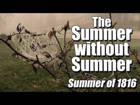 Year without Summer: Summer of 1816