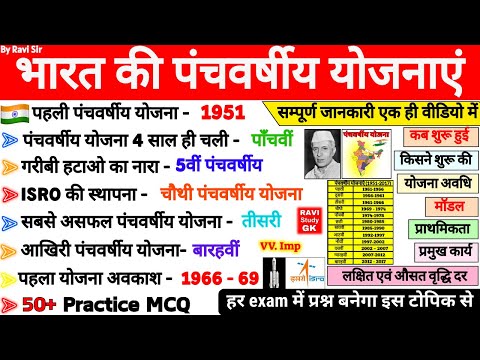 पंचवर्षीय योजना | Panchvarshiya Yojna in hindi | India Five Year Plans | ssc bpsc railway | Gk Trick