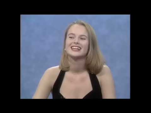 Teenage Amanda Holden on Blind Date (1991)