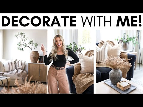 HOW TO STYLE YOUR SPACE || EASY HOME DECORATING IDEAS || DECORATING TIPS || DECORATE WITH ME