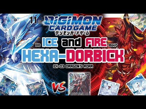 Hexe-Dorbick VS Examon!! | Digimon Card Game: EX-03 Dragon's Roar REBELLION