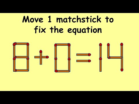 Mind-Blowing Match Stickuzzles That Will Baffle Your Brain! #319 #maths #matchstickriddles