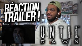 RÉACTION au FIRST LOOK d'UNTIL DAWN !