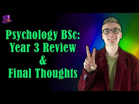 Psychology BSc Year 3: A Review & Final Thoughts