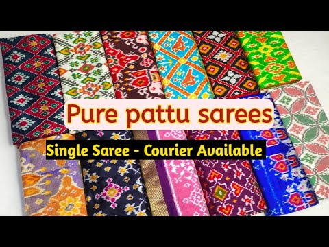 Ikkat pure pattu pochampally sarees | Order online from the weavers - #pochampallysarees