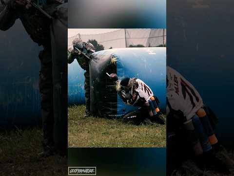 Blasted on the Wire. Face Shot. #paintball #nxl #pro #youtubeshorts #youtube #shorts #short #gopro