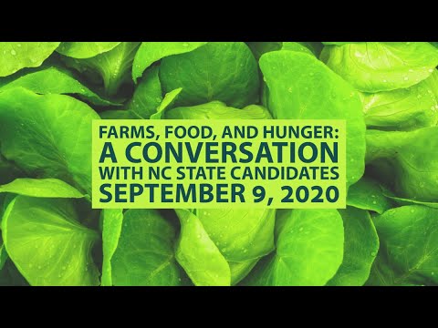 Farms, Food, and Hunger: A Conversation with NC State Candidates