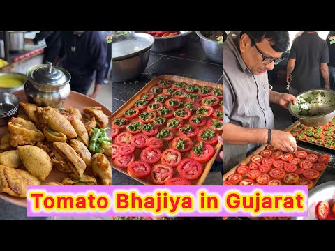 Tomato Bhajiya in Gujarat 😍😍 Kabhi dekhi hai aisi Tamatar ki Dish 🤩🤩