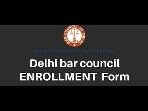 How to fill Delhi Bar Council Enrollment Form | Each and Every Detail | #lawyer #barcouncil #viral