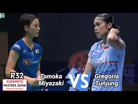 Gregoria Mariska Tunjung vs Tomoka Miyazaki || R32 Kumamoto Masters 2024