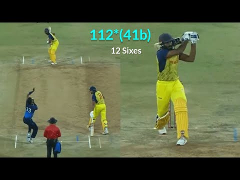 CSK Vijay Shankar batting in Vijay hazare Trophy 2024 Today