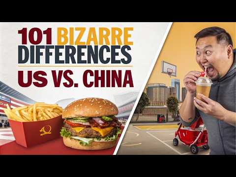 US vs China: 101 Bizarre Differences That Will Blow Your Mind!