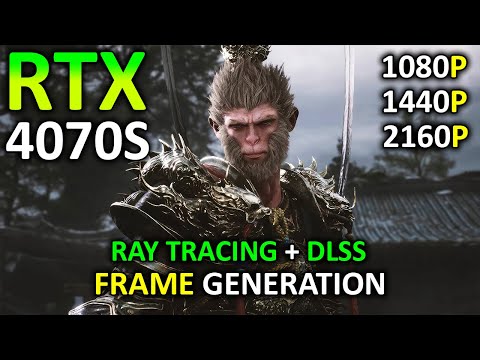 Black Myth Wukong on RTX 4070 SUPER | Ray Tracing - DLSS + FG | 1080p - 1440p & 4K | 2024