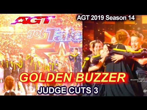 Light Balance Kids WINNER GOLDEN BUZZER | America's Got Talent 2019 Judge Cuts