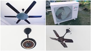 Noise test of different types of fans 🔆