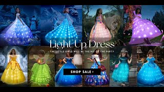 Light Up Princess Dress - Glittering Gowns That Will Make You Shine