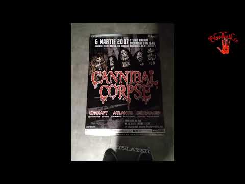 #cannibalcorpse​  #deathmetal  Cannibal Corpse - Live in Bucharest / Romania 06.02.2007  [aud rec]