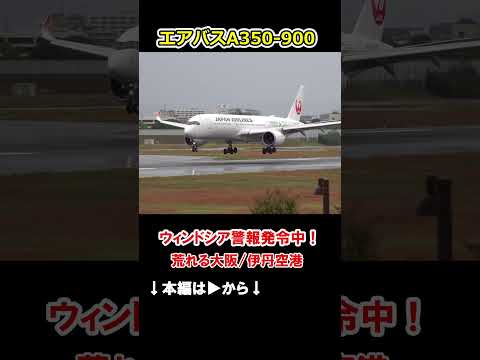 JALのA350-900が着陸できず、再上昇！