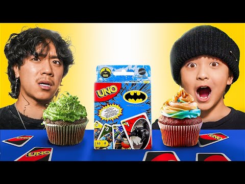 Superhero Uno Cupcake Challenge Christmas EDITION