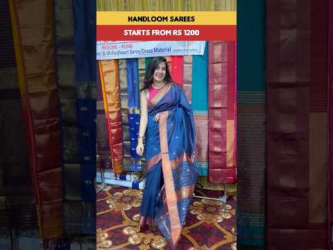 Handloom Sarees Starts From 1200/- #exhibition #saree #handloom