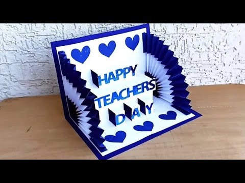 DIY - Happy Teachers Day Card | Handmade Card For Teacher’s Day