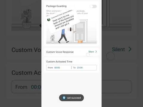 part #2 how to disable auto reply on your #eufy dual-cam doorbell. #dualcam #eufysecurity