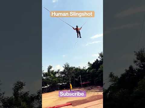 Human Slingshot | District Gravity #shorts #slingshot #ytshorts #slingshotchallenge #hyderabad