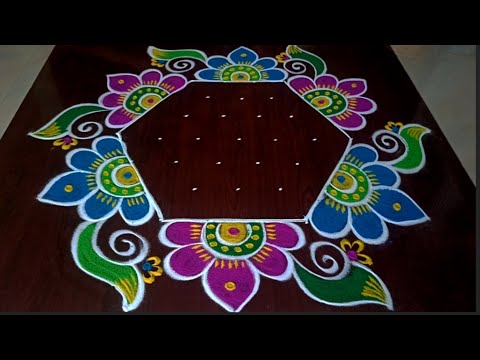 Sankranti rangolis 🦚 sankranti muggulu #sankranthi #rangoli #muggulu #makarsankranti #festival