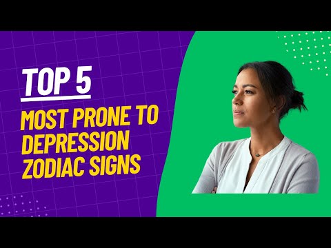 Top 5 Zodiac Signs Most Prone to Depression #zodiacsigns #astrology #zodiacfacts #amazing #doyouknow