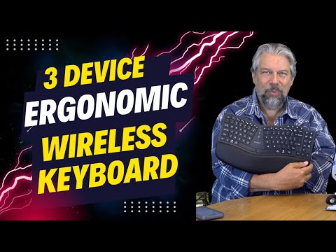 Kensington KB675 Pro Fit Ergo Wireless Ergonomic Keyboard -- DEMO & REVIEW