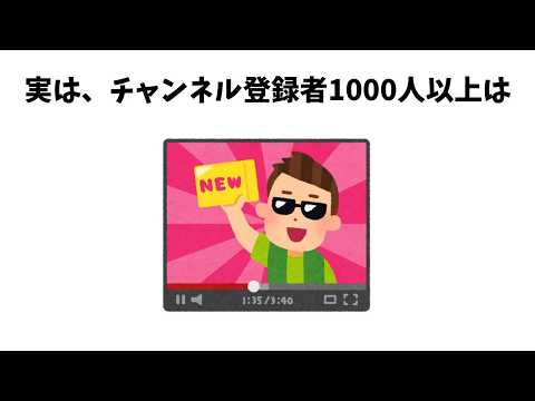 【YouTuberは〇〇】9割が知らない仕事に関する確率の雑学