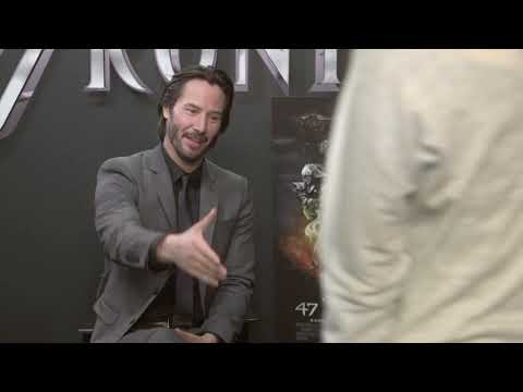 Keanu Reeves learns Chinese (Taiwanese) ! 基努李維 超暖 秀中文:「你好嗎？」